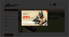 Desktop Screenshot of german-shepherd-dog-breed.com